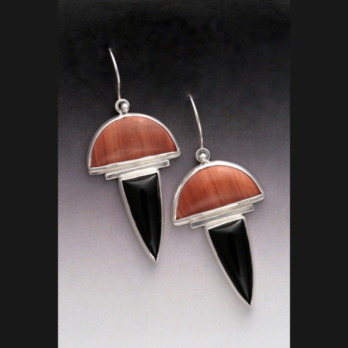Click to view detail for MB-E418 Earrings Autumn on the Wind $364